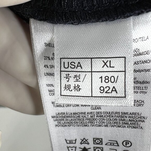 Brooks Brothers Red Fleece Womens XL Navy Eyelet Lace Yoke Shift Dress Stylish - Picture 13 of 15